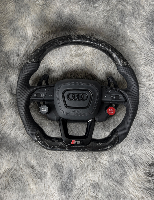 Volante AUDI Carbono Forjado Botonera de Arranque