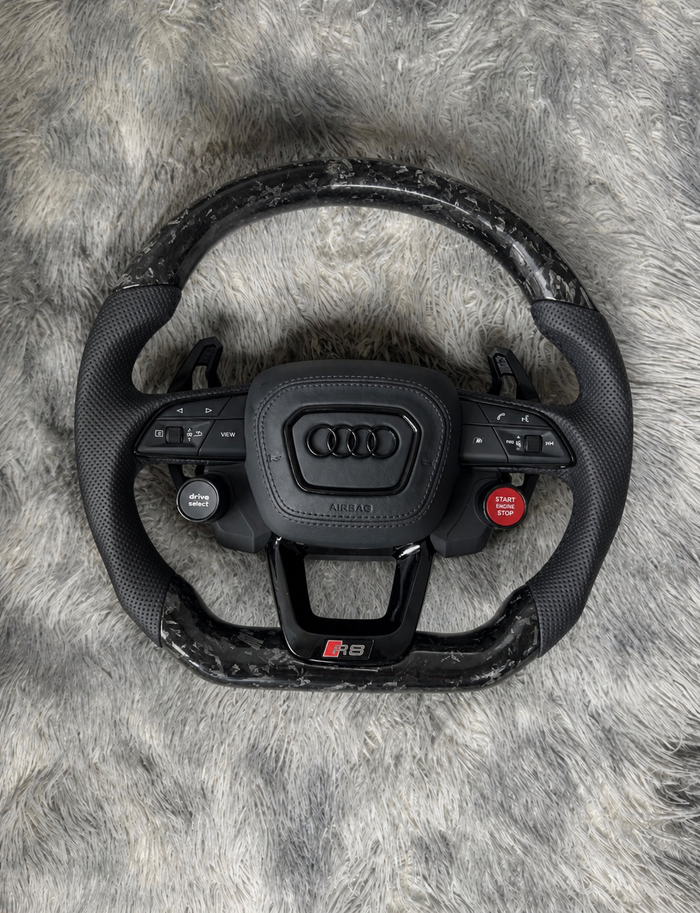 Volante AUDI Carbono Forjado Botonera de Arranque