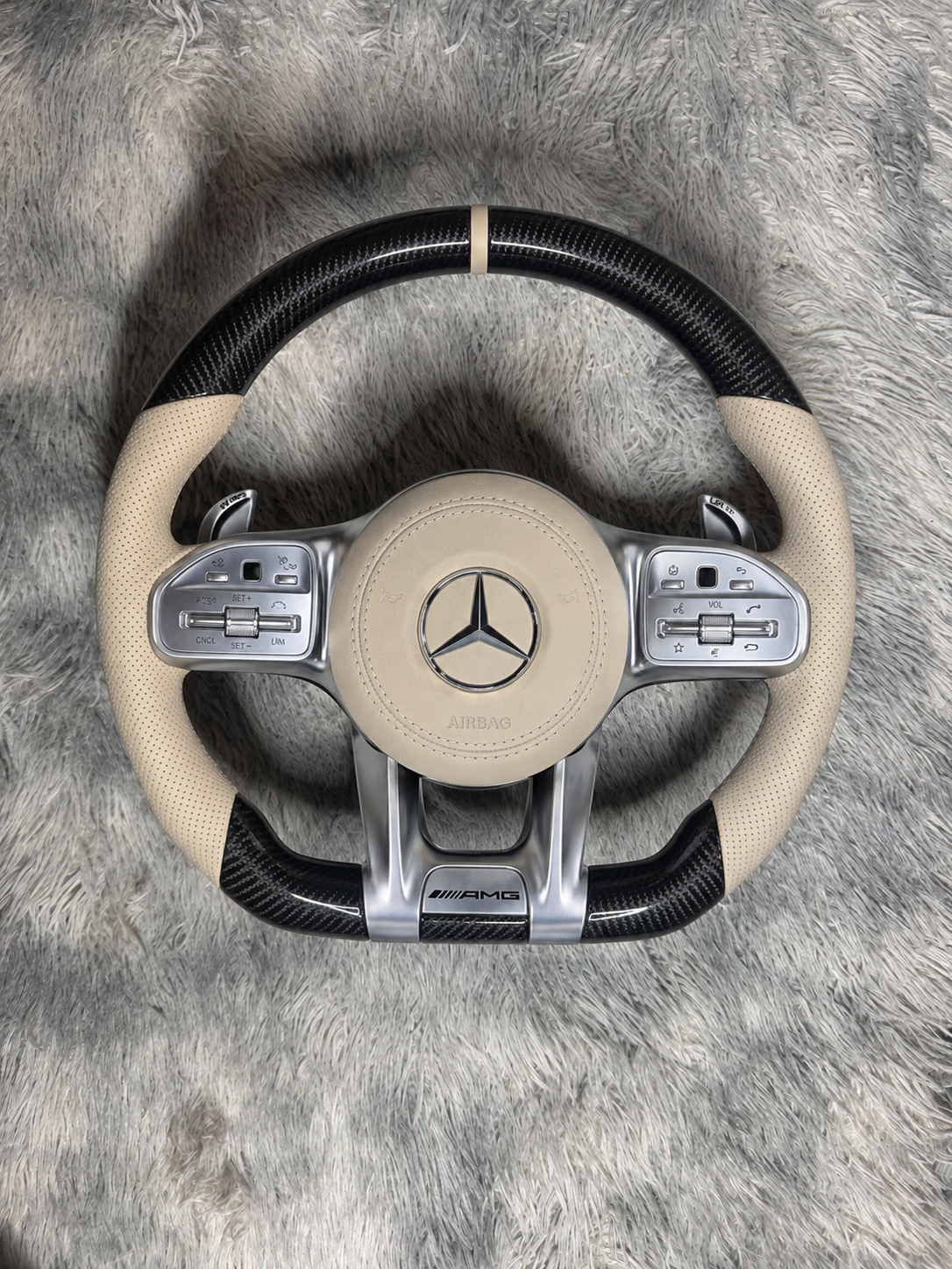 Volante MERCEDES White luxury