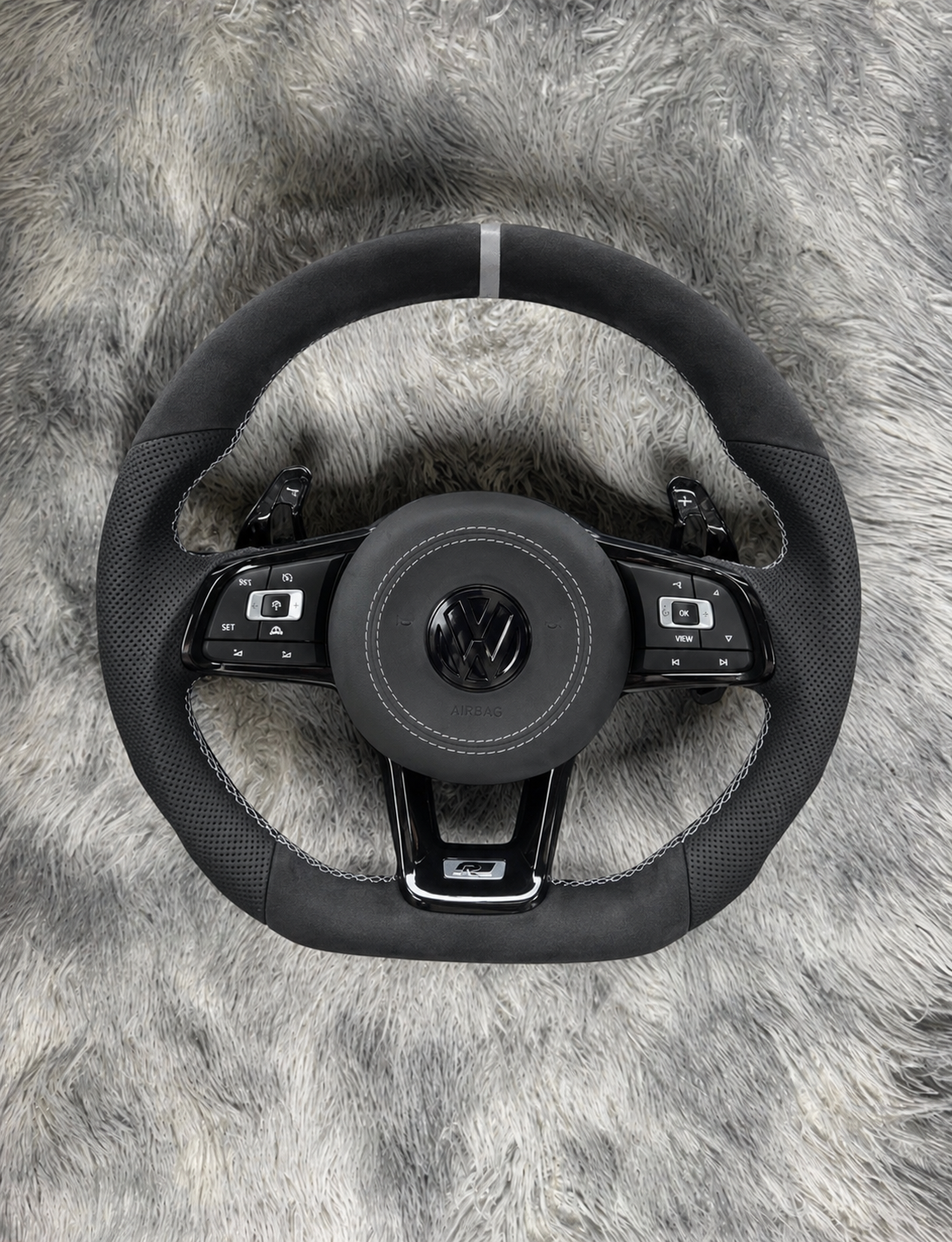 Volante GOLF Alcantara y Cuero